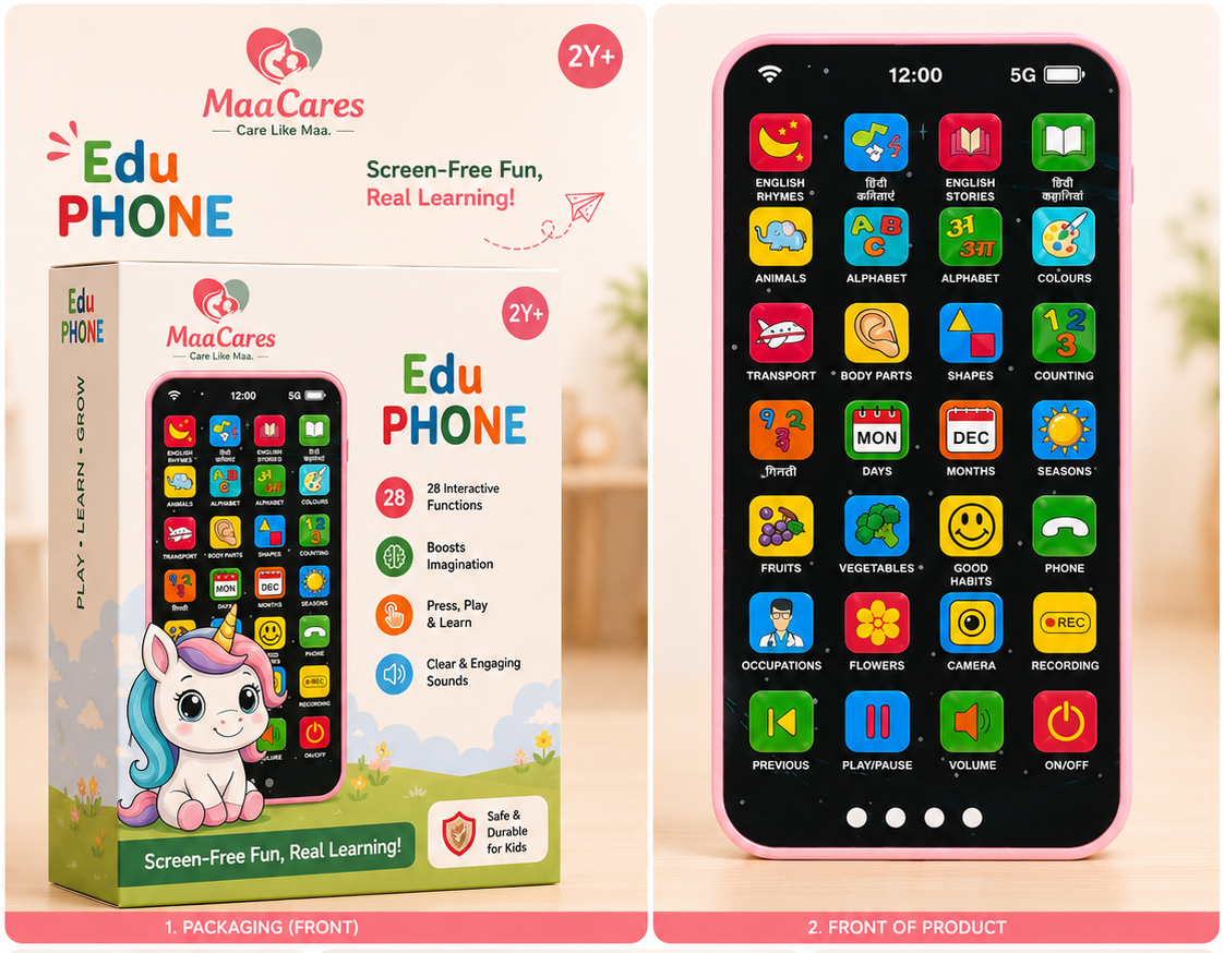 Kid's Phone : Screen-Free Fun, Real Learning